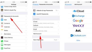 how to set up and send email on iphone and ipad step1