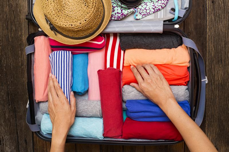 clothing travel packing list