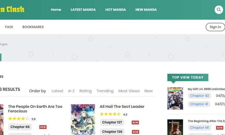Manga Clash 2022 | Read English Manga For Free