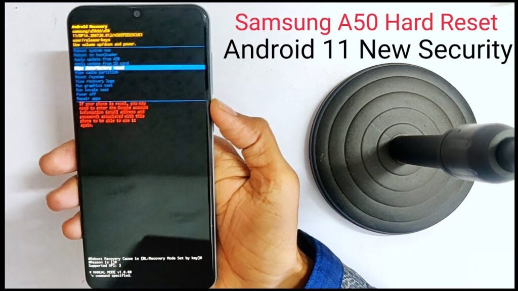 How to factory reset your Galaxy A505U