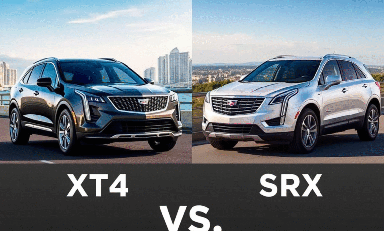 Cadillac XT4 vs Cadillac SRX: Which Luxury SUV Should You Choose? Cadillac XT4 vs Cadillac SRX